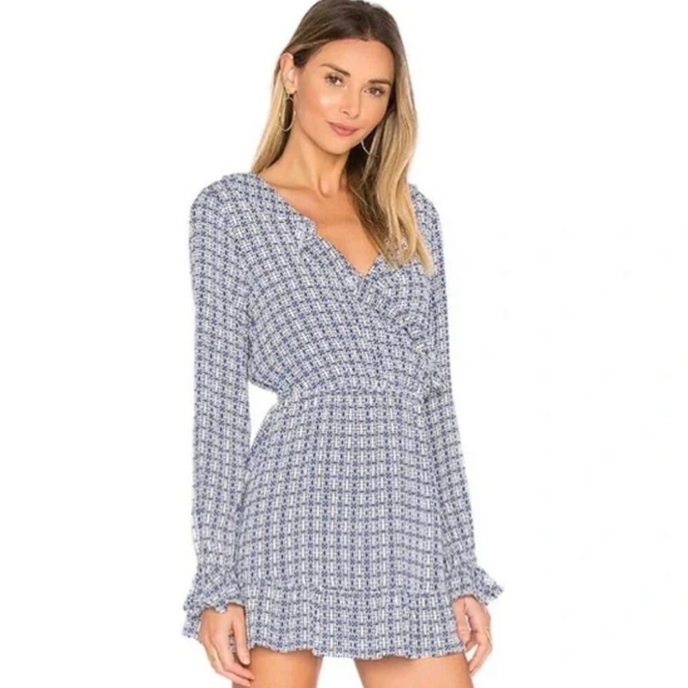 Tularosa Dresses Tularosa Charleston Long sleeve mini Dress women’s size small